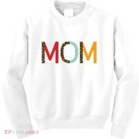 Mom Cheetah Print Cute Gift Kids Sweatshirt thumb 0