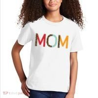 Mom Cheetah Print Cute Gift Kids T-Shirt thumb 2