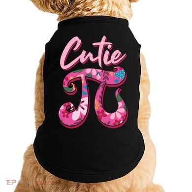 Mathematician Cutie Pi Math Pi Symbol Pi Day Gift Doggie Tank
