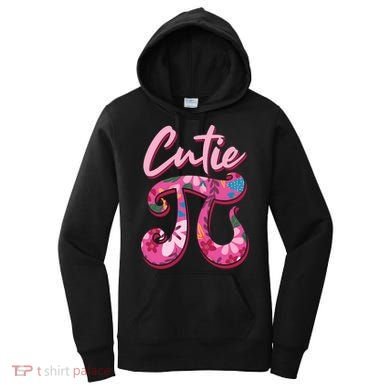 Mathematician Cutie Pi Math Pi Symbol Pi Day Gift Women's Hoodie
