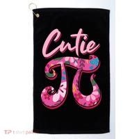 Mathematician Cutie Pi Math Pi Symbol Pi Day Gift Golf Towel thumb 0