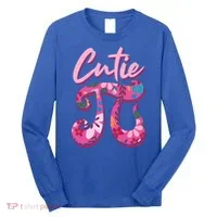 Mathematician Cutie Pi Math Pi Symbol Pi Day Gift Long Sleeve Shirt thumb 0