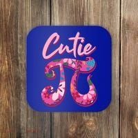 Mathematician Cutie Pi Math Pi Symbol Pi Day Gift Coaster thumb 0
