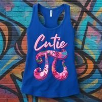 Mathematician Cutie Pi Math Pi Symbol Pi Day Gift Women's Tank Top thumb 3