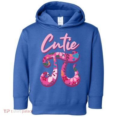 Mathematician Cutie Pi Math Pi Symbol Pi Day Gift Toddler Hoodie