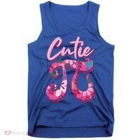 Mathematician Cutie Pi Math Pi Symbol Pi Day Gift Tank Top thumb 0
