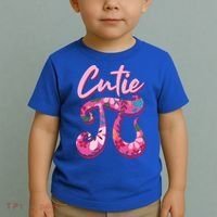 Mathematician Cutie Pi Math Pi Symbol Pi Day Gift Toddler T-Shirt thumb 2