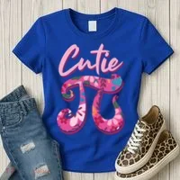 Mathematician Cutie Pi Math Pi Symbol Pi Day Gift Women's T-Shirt thumb 3
