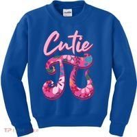 Mathematician Cutie Pi Math Pi Symbol Pi Day Gift Kids Sweatshirt thumb 0