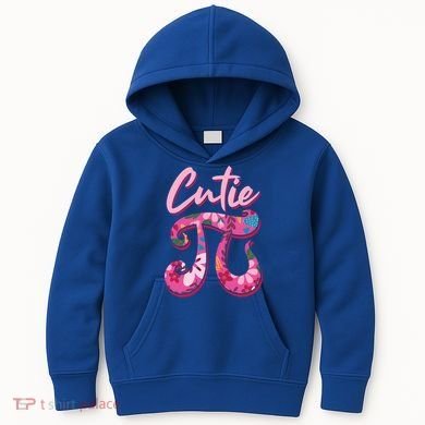 Mathematician Cutie Pi Math Pi Symbol Pi Day Gift Kids Hoodie