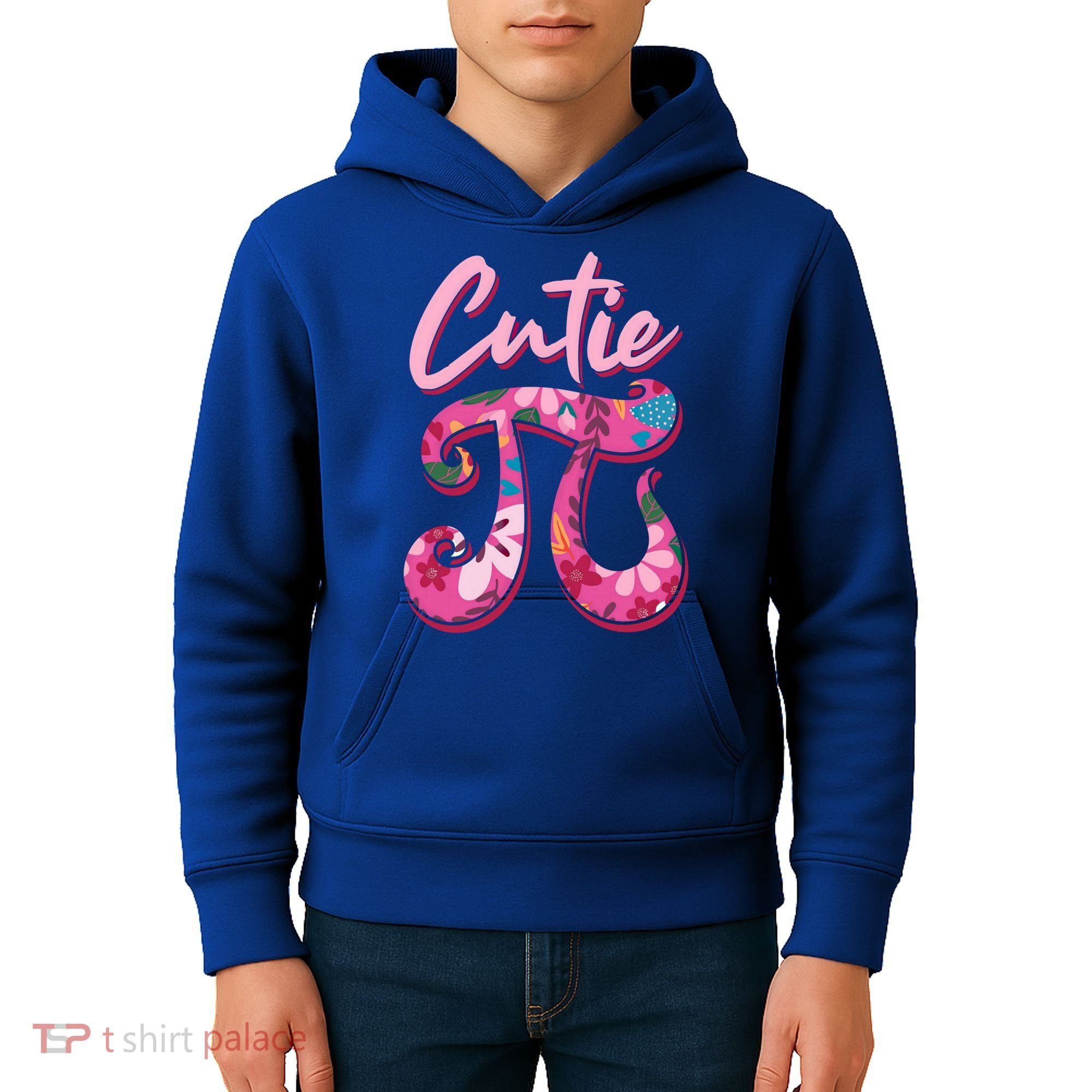 Mathematician Cutie Pi Math Pi Symbol Pi Day Gift Kids Hoodie