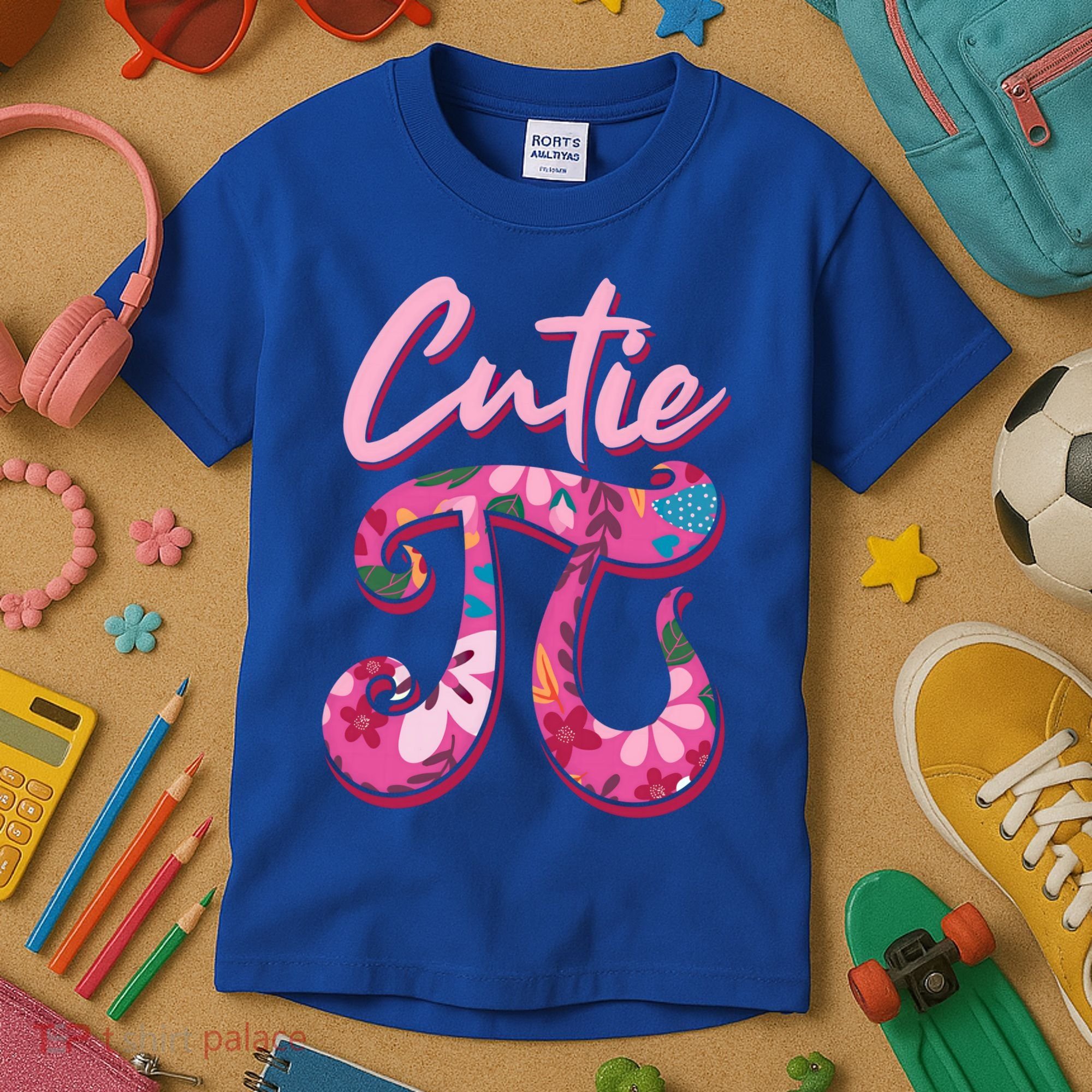 Mathematician Cutie Pi Math Pi Symbol Pi Day Gift Kids T-Shirt