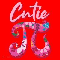 Mathematician Cutie Pi Math Pi Symbol Pi Day Gift Santa Hat thumb 1