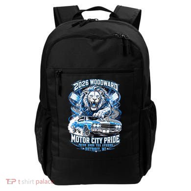 Motor City Pride 2026 Cruising Roaring Down Woodward Backpack