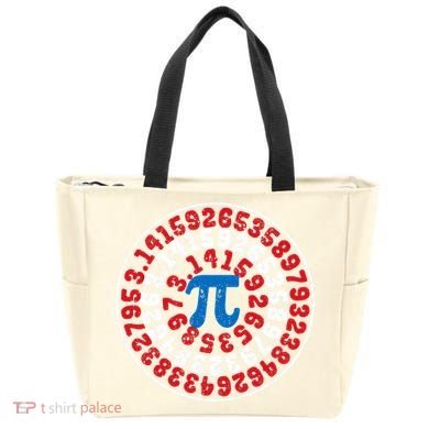 Mathematician Captain Pi Superhero Math Nerd Geek Pi Day Tote Bag