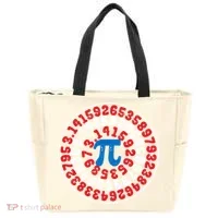 Mathematician Captain Pi Superhero Math Nerd Geek Pi Day Tote Bag thumb 0