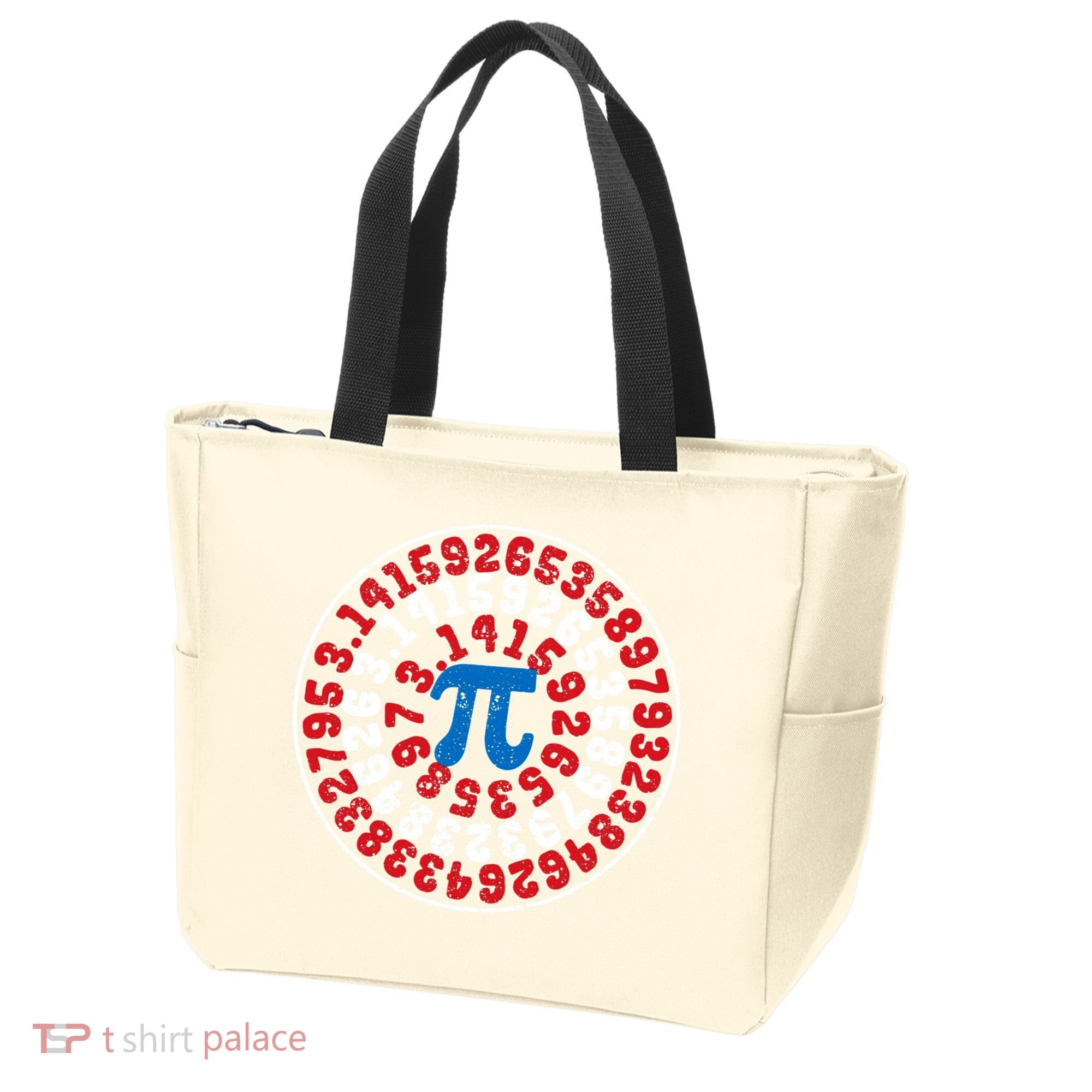 Mathematician Captain Pi Superhero Math Nerd Geek Pi Day Tote Bag