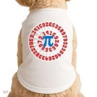 Mathematician Captain Pi Superhero Math Nerd Geek Pi Day Doggie Tank thumb 0