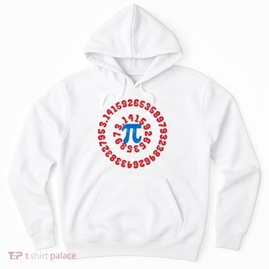 Mathematician Captain Pi Superhero Math Nerd Geek Pi Day Hoodie