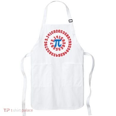 Mathematician Captain Pi Superhero Math Nerd Geek Pi Day Apron