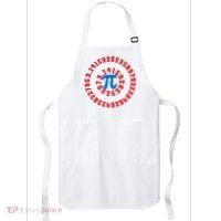 Mathematician Captain Pi Superhero Math Nerd Geek Pi Day Apron thumb 0