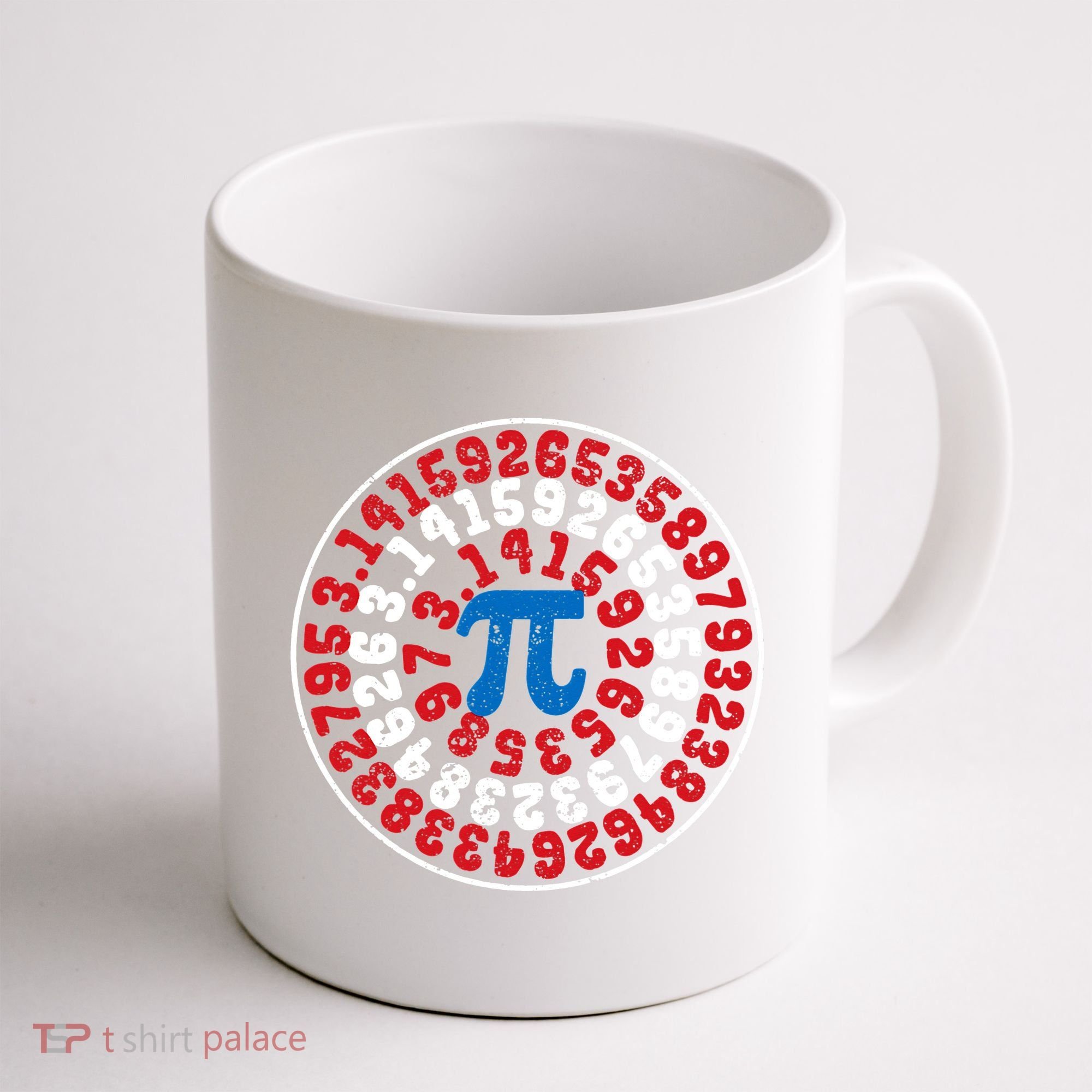 Mathematician Captain Pi Superhero Math Nerd Geek Pi Day Coffee Mug