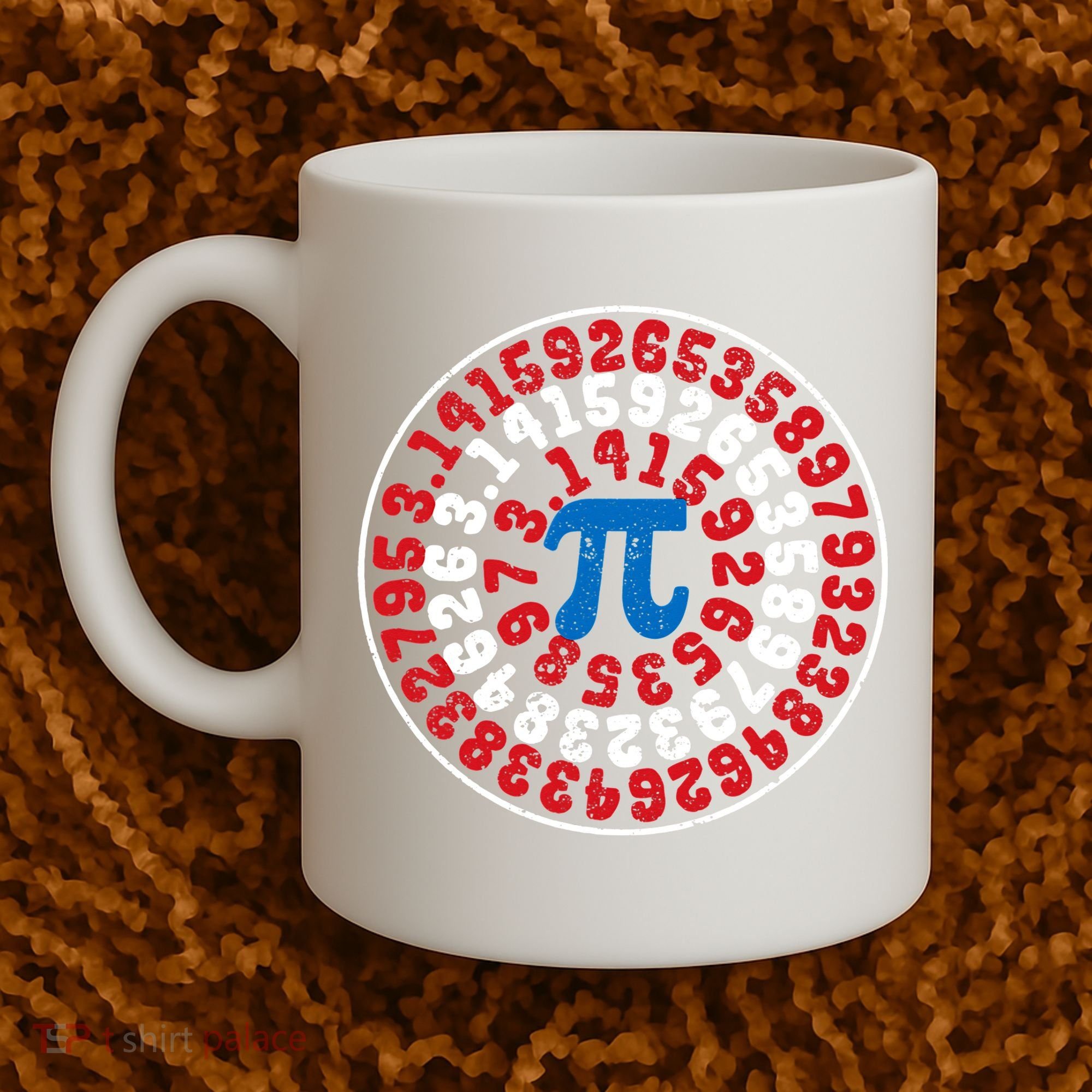 Mathematician Captain Pi Superhero Math Nerd Geek Pi Day Coffee Mug