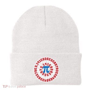 Mathematician Captain Pi Superhero Math Nerd Geek Pi Day Beanie