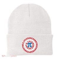 Mathematician Captain Pi Superhero Math Nerd Geek Pi Day Beanie thumb 0