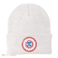 Mathematician Captain Pi Superhero Math Nerd Geek Pi Day Beanie thumb 0