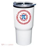 Mathematician Captain Pi Superhero Math Nerd Geek Pi Day Tumbler thumb 0