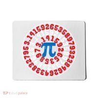 Mathematician Captain Pi Superhero Math Nerd Geek Pi Day Mousepad thumb 0