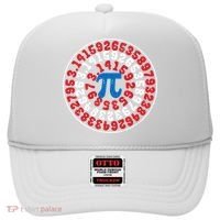 Mathematician Captain Pi Superhero Math Nerd Geek Pi Day Hat thumb 0