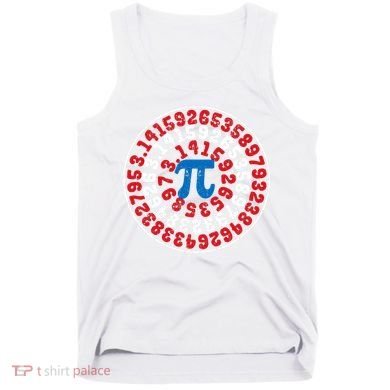 Mathematician Captain Pi Superhero Math Nerd Geek Pi Day Tank Top