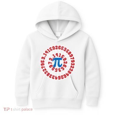 Mathematician Captain Pi Superhero Math Nerd Geek Pi Day Kids Hoodie