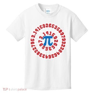Mathematician Captain Pi Superhero Math Nerd Geek Pi Day Kids T-Shirt