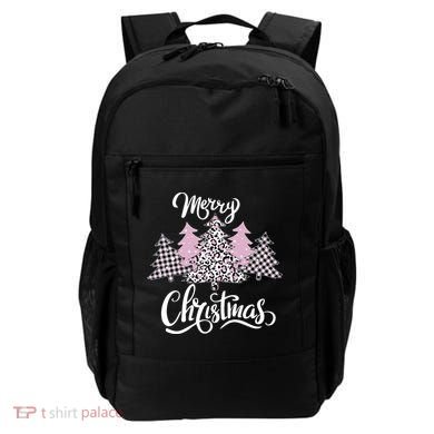 Merry Christmas Pretty And Pink Backpack