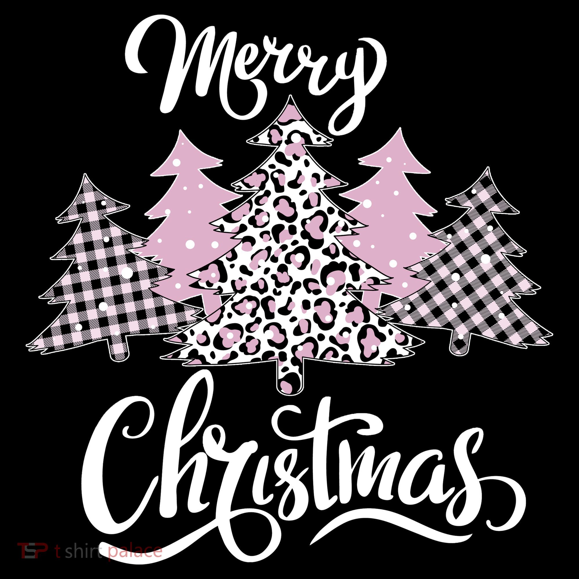 Merry Christmas Pretty And Pink Toddler Hoodie