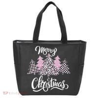 Merry Christmas Pretty And Pink Tote Bag thumb 0