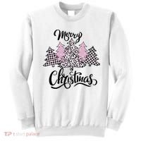 Merry Christmas Pretty And Pink Sweatshirt thumb 0