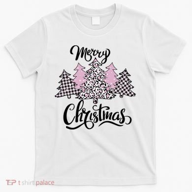 Merry Christmas Pretty And Pink T-Shirt