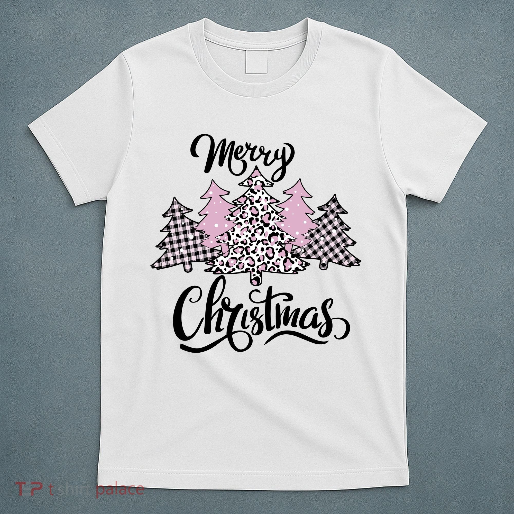 Merry Christmas Pretty And Pink T-Shirt