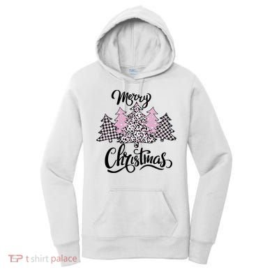 Merry Christmas Pretty And Pink Women's Hoodie