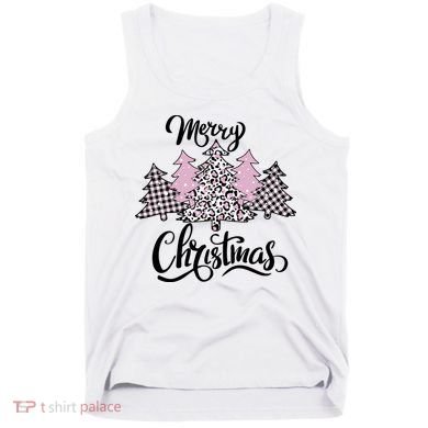 Merry Christmas Pretty And Pink Tank Top