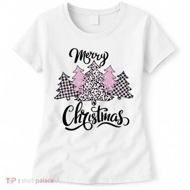 Merry Christmas Pretty And Pink Women's T-Shirt