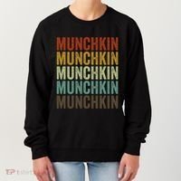 Munchkin Cat Retro Women's Sweatshirt thumb 0