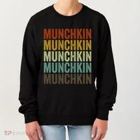 Munchkin Cat Retro Women's Sweatshirt thumb 0