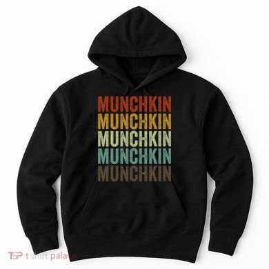 Munchkin Cat Retro Hoodie