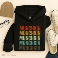 Munchkin Cat Retro Hoodie thumb 4