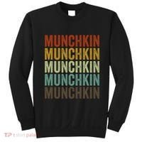 Munchkin Cat Retro Sweatshirt thumb 0
